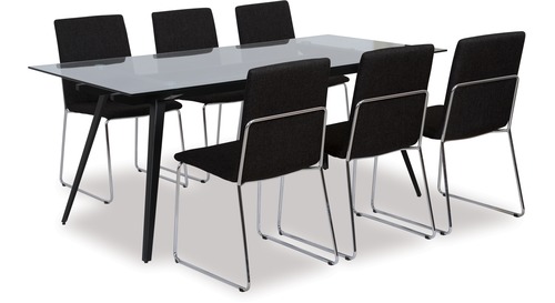 Monti Dining Table & Kitos Chairs x 6